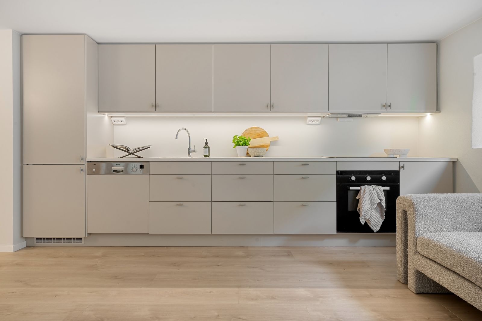 Interior de vivienda de referencia, fotografía de stock